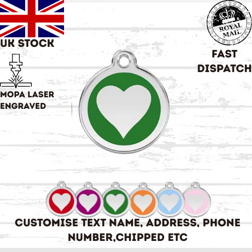 Engraved Dog Tag Personalised ID Tags Name Disc Pet Cat Tags Animal Cat Collar