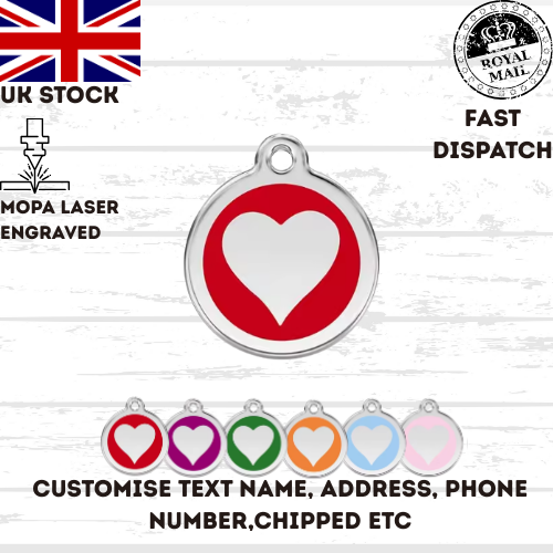 Engraved Dog Tag Personalised ID Tags Name Disc Pet Cat Tags Animal Cat Collar