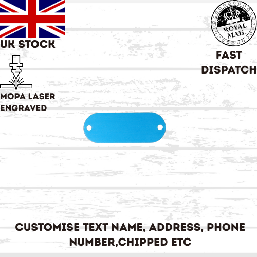 Engraved Dog Tag Personalised ID Tags Name BAR Pet Cat Tags Animal Cat Collar