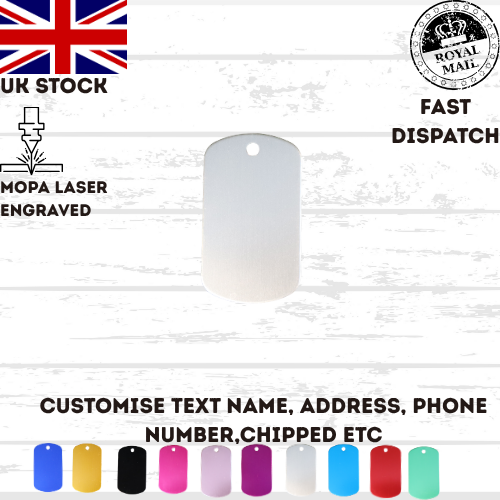 AUTISM ID Tag, Medical Alert, Keyring, Necklace, Personalized UK stock