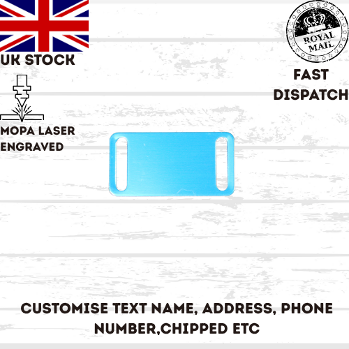 Engraved Dog Tag Personalised ID Tags Name BAR Pet Cat Tags Animal Cat Collar
