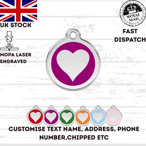 Engraved Dog Tag Personalised ID Tags Name Disc Pet Cat Tags Animal Cat Collar