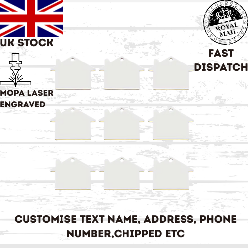 Engraved Dog Tag Personalised ID Tags Name HOME Pet Cat Tags Animal Cat Collar