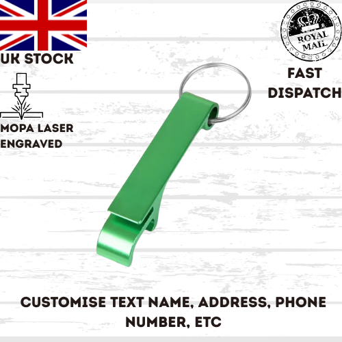 Custom BOTTLE OPENER wedding birthday new baby sublimated your image