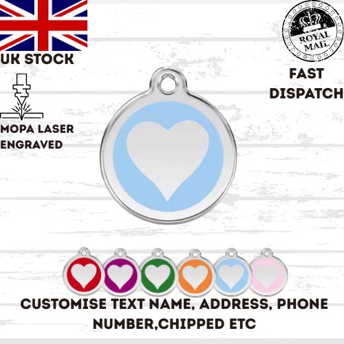 Engraved Dog Tag Personalised ID Tags Name Disc Pet Cat Tags Animal Cat Collar
