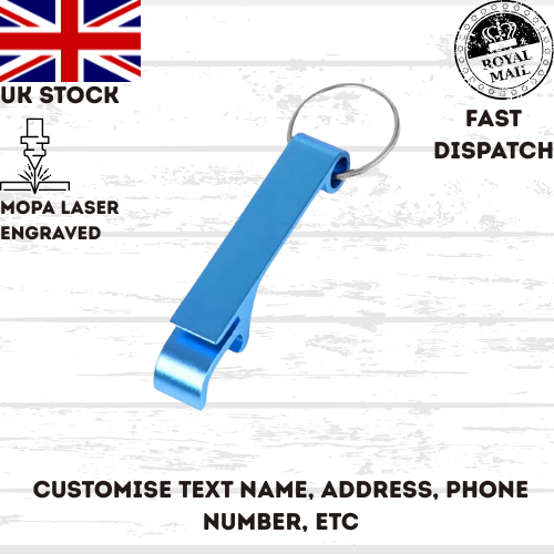 Custom BOTTLE OPENER wedding birthday new baby sublimated your image