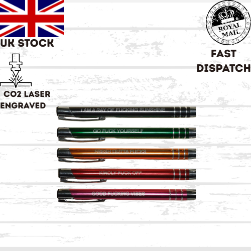 NO MORE FUC*S funny quotes pen set, gift set, funny, Christmas, office, business