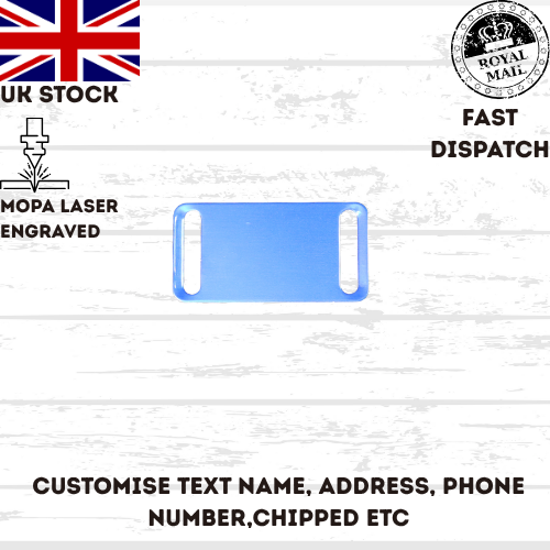 Engraved Dog Tag Personalised ID Tags Name BAR Pet Cat Tags Animal Cat Collar