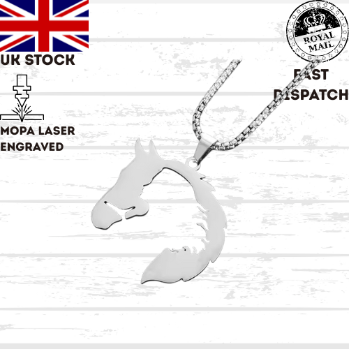 45cm Horse Necklace Chain Horse Pendant Gift For Her