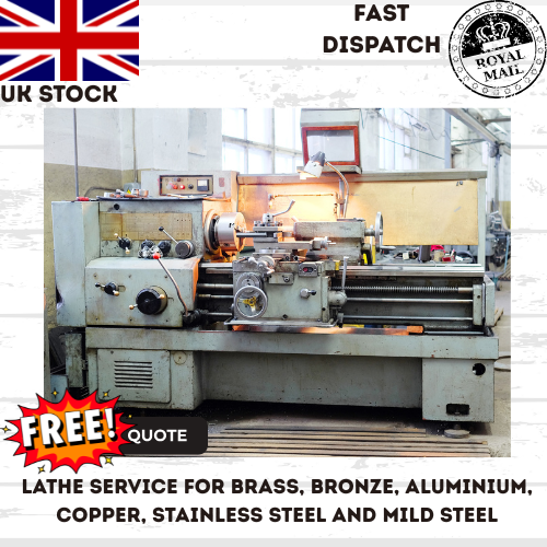 Threading Bushes Aluminium Lathe Service Grooving Drilling Knurling Boring