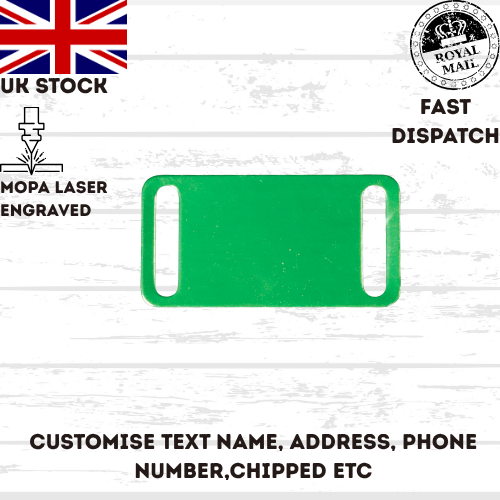 Engraved Dog Tag Personalised ID Tags Name BAR Pet Cat Tags Animal Cat Collar