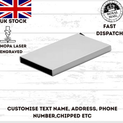 RFID Card Sleeve x4 Wallet Blocking Protector Debit Credit Contactless UK