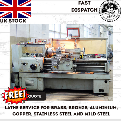 Brass Lathe Service Grooving Drilling Knurling Boring Threading Bushes