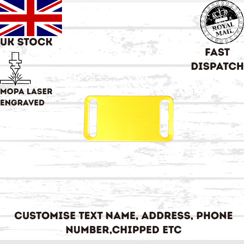 Engraved Dog Tag Personalised ID Tags Name BAR Pet Cat Tags Animal Cat Collar