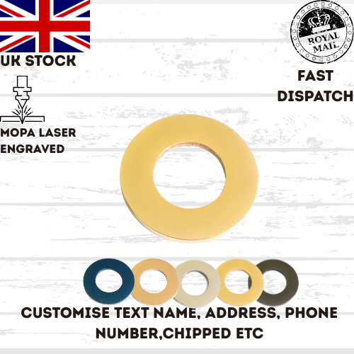 Engraved Dog Tag Personalised ID Tags Name Disc Pet Cat Tags Animal Cat Collar