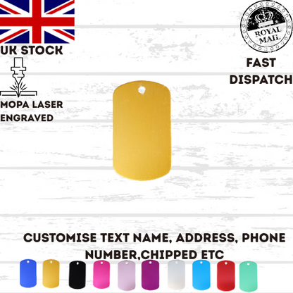 ALZHEIMER ICE TAG ID Medical Alert Keyring, Personalized UK stock