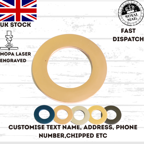 Engraved Dog Tag Personalised ID Tags Name Disc Pet Cat Tags Animal Cat Collar