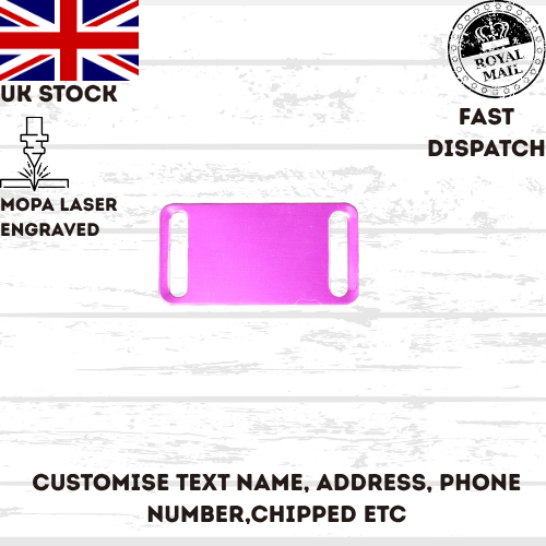 Engraved Dog Tag Personalised ID Tags Name BAR Pet Cat Tags Animal Cat Collar