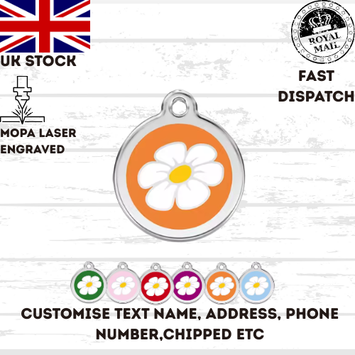 Engraved Dog Tag Personalised ID Tags Name Disc Pet Cat Tags Animal Cat Collar