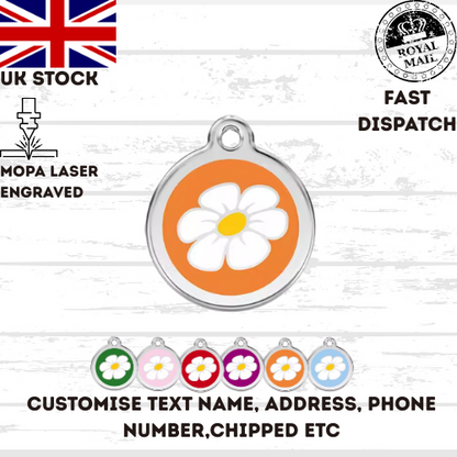 Engraved Dog Tag Personalised ID Tags Name Disc Pet Cat Tags Animal Cat Collar