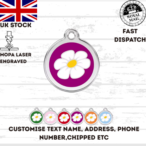 Engraved Dog Tag Personalised ID Tags Name Disc Pet Cat Tags Animal Cat Collar