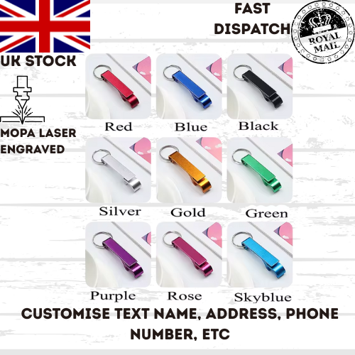 Custom BOTTLE OPENER wedding birthday new baby sublimated your image