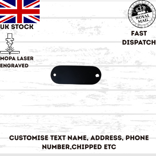 Engraved Dog Tag Personalised ID Tags Name BAR Pet Cat Tags Animal Cat Collar