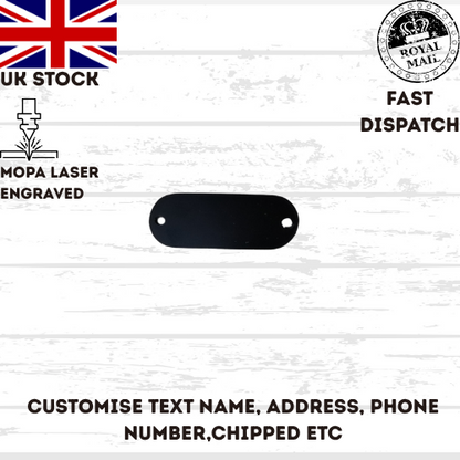 Engraved Dog Tag Personalised ID Tags Name BAR Pet Cat Tags Animal Cat Collar