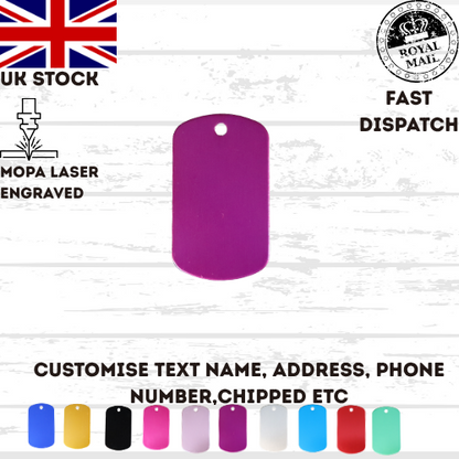 ALZHEIMER ICE TAG ID Medical Alert Keyring, Personalized UK stock