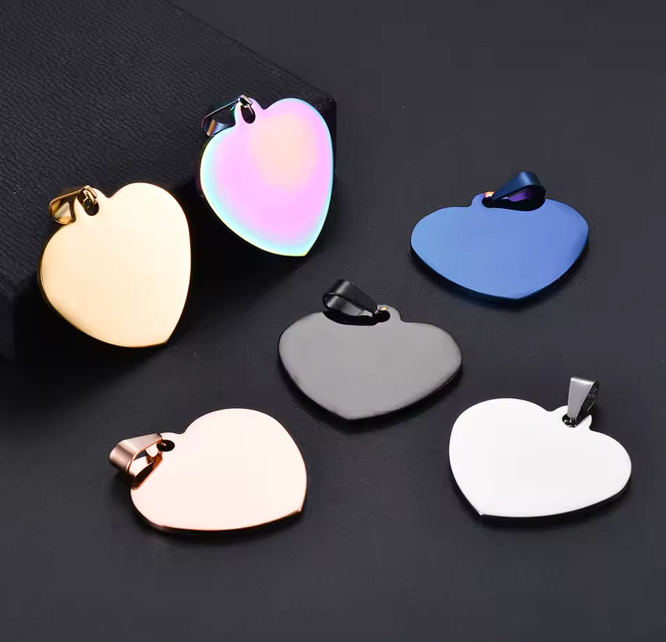 Necklace Chain Heart 45cm chain HEART Personalised Gift For Her