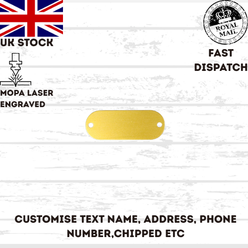 Engraved Dog Tag Personalised ID Tags Name BAR Pet Cat Tags Animal Cat Collar