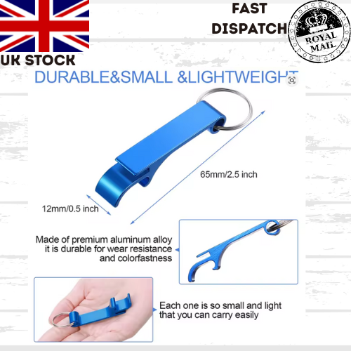 Bottle Opener Keyring Metal Keychain