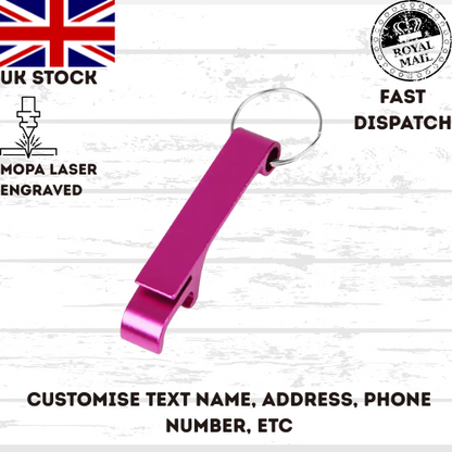 Custom BOTTLE OPENER wedding birthday new baby sublimated your image