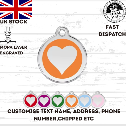 Engraved Dog Tag Personalised ID Tags Name Disc Pet Cat Tags Animal Cat Collar