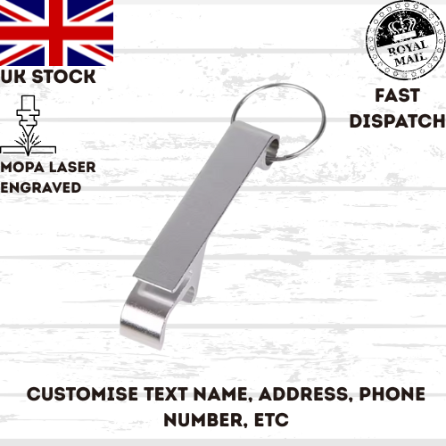 Custom BOTTLE OPENER wedding birthday new baby sublimated your image