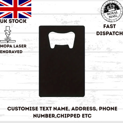 Custom BOTTLE OPENER wedding birthday new baby sublimated your image