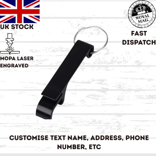 Custom BOTTLE OPENER wedding birthday new baby sublimated your image
