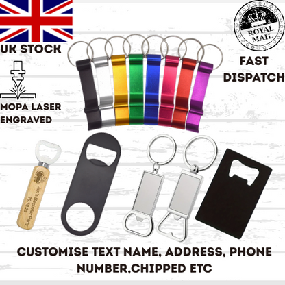 Custom BOTTLE OPENER wedding birthday new baby sublimated your image