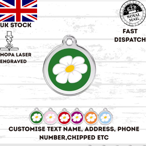 Engraved Dog Tag Personalised ID Tags Name Disc Pet Cat Tags Animal Cat Collar