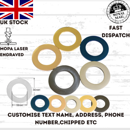 Engraved Dog Tag Personalised ID Tags Name Disc Pet Cat Tags Animal Cat Collar