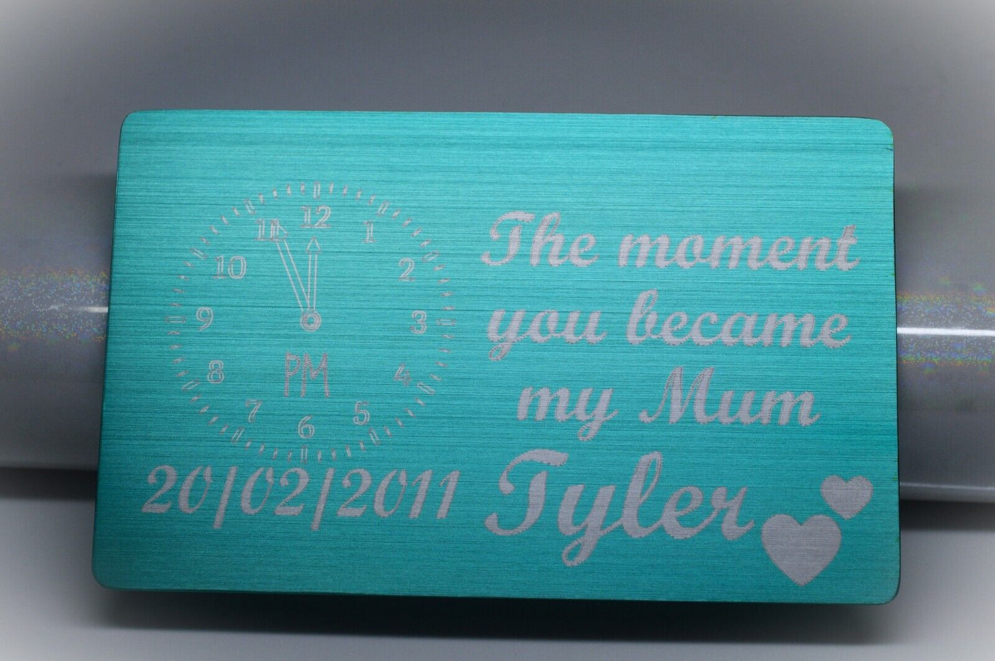 The moment you became my GRANDMA keychain and wallet card options FREE POSTAGE