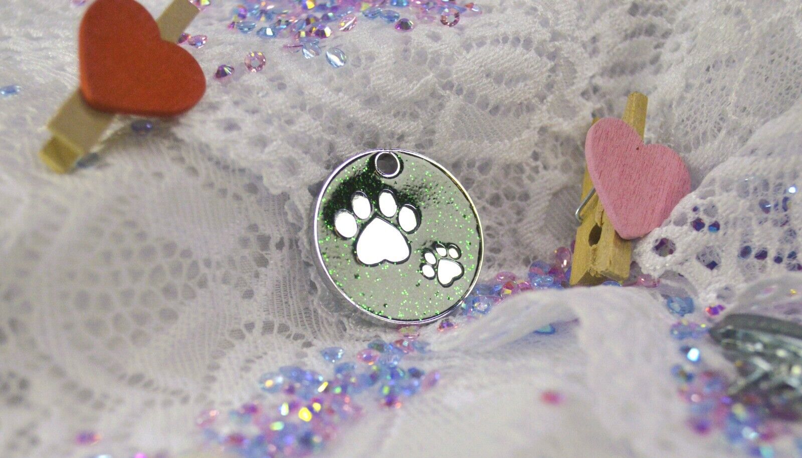 AMERICAN AKITA TAG Dog Pet Personalised Your Own Photo Round