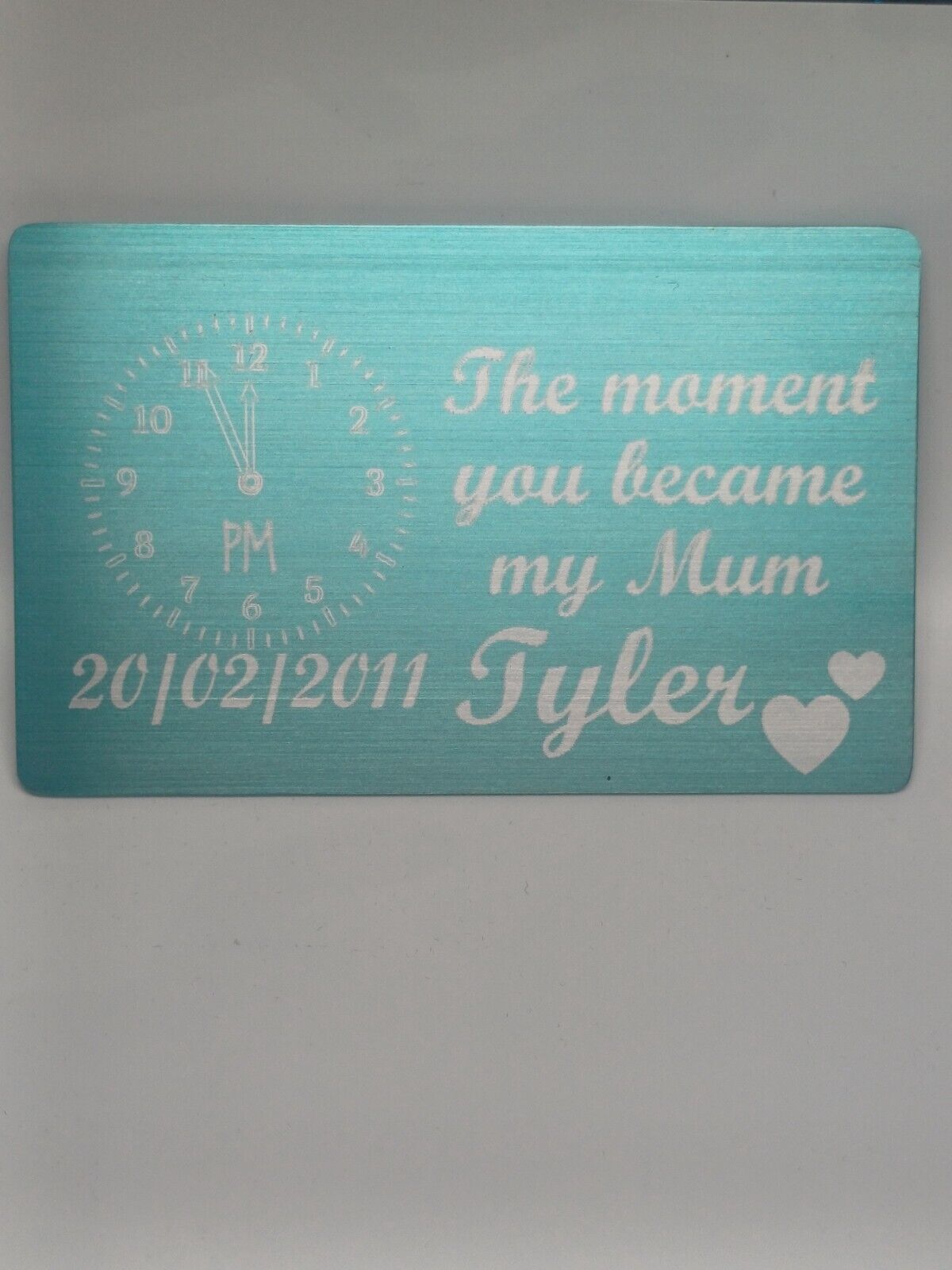 The moment you became a BROTHER keychain and wallet card options FREE POSTAGE