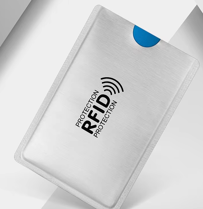 RFID Card Sleeve x4 Wallet Blocking Protector Debit Credit Contactless UK