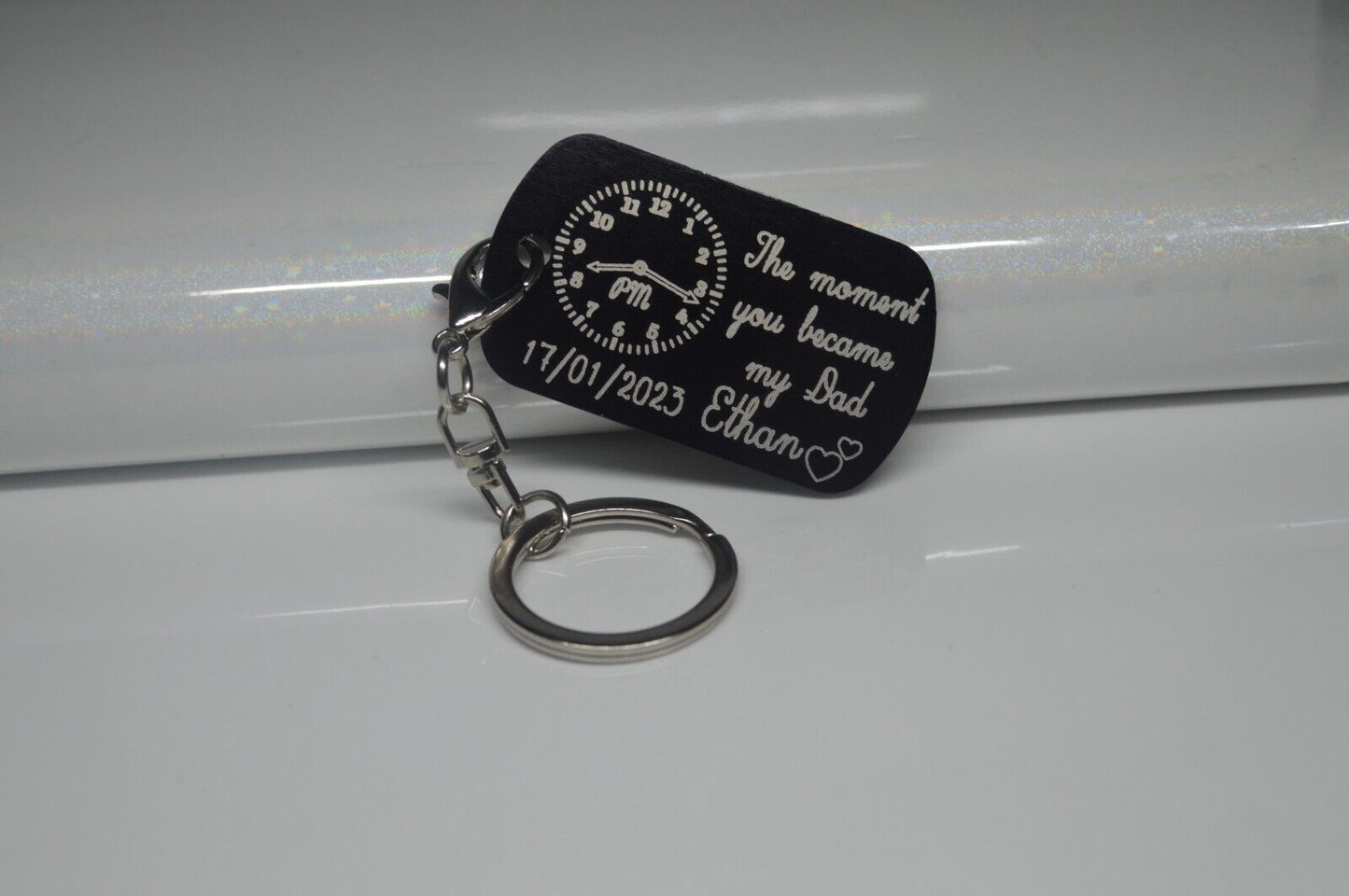 The moment you became my MUM keychain and wallet card options FREE POSTAGE