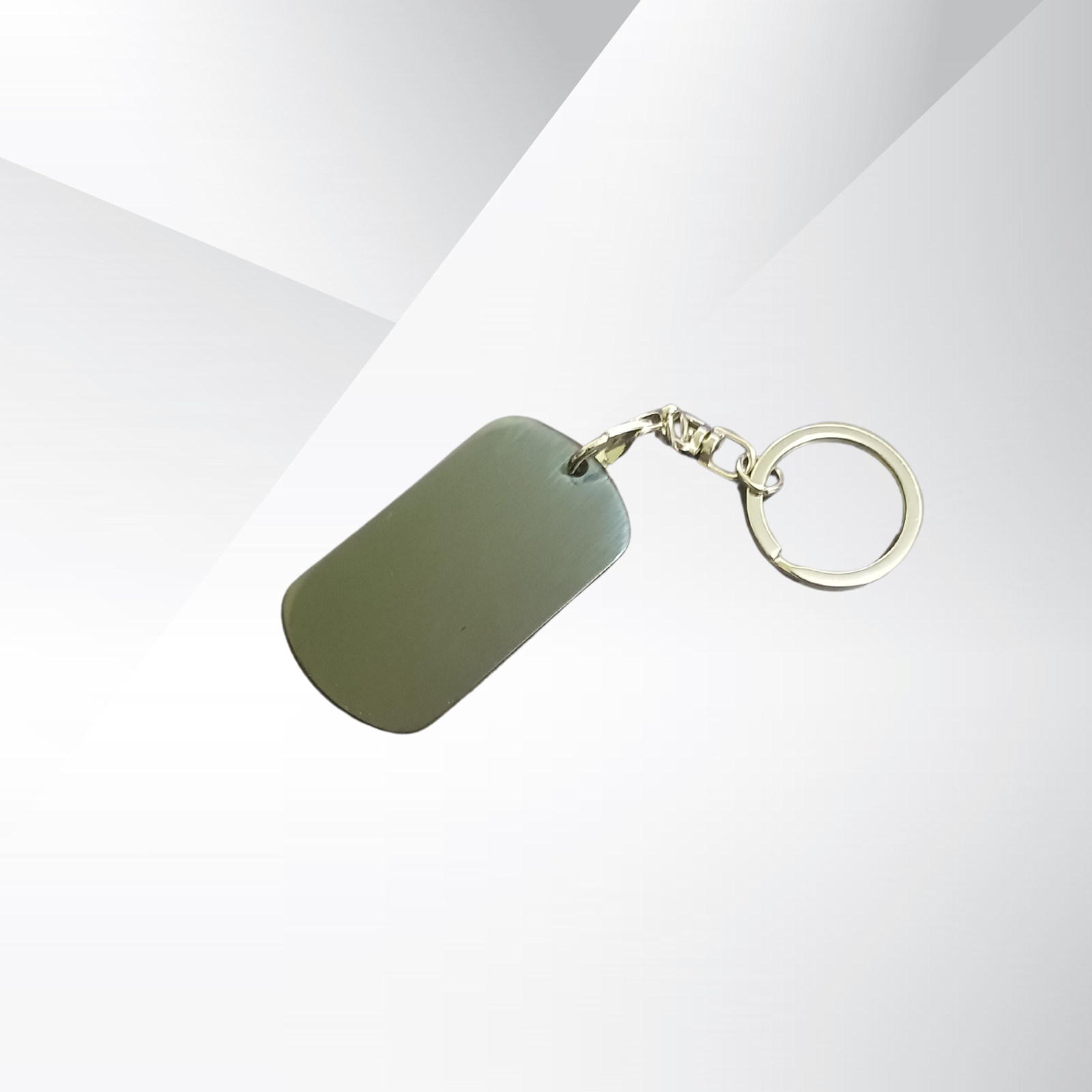 WESTIE Cat Tag Pet Personalised Your Own Photo Military Style Tag