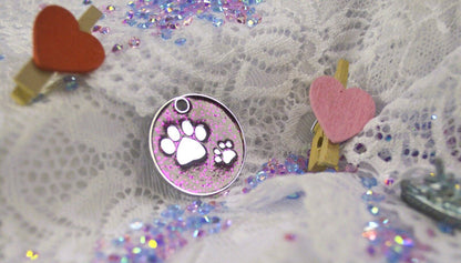 DEVON REX Cat Tag Pet Personalised Your Own Photo Round