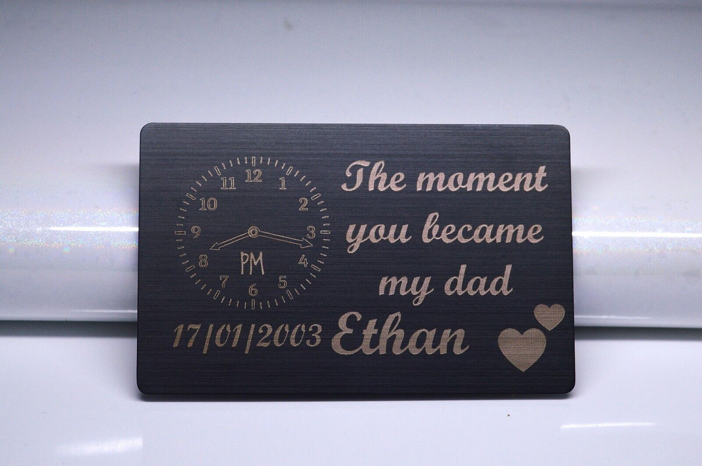 The moment you became my SISTER keychain and wallet card options FREE POSTAGE