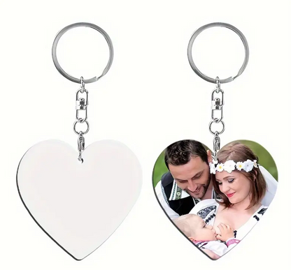 Custom Keyring Wedding Birthday Baby Metal Personalised UK stock