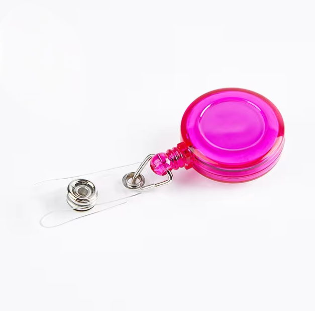 Retractable Badge Reels – Yoyo Style ID Card Holders for Work, School pass - lot